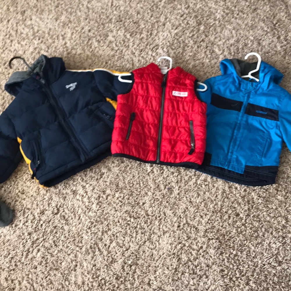 Oshkosh jacket and vest